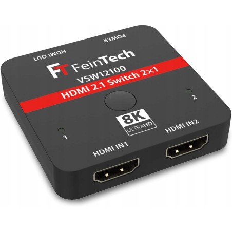 Outlet FeinTech VSW12100 HDMI 2.1 Switch 2 w 1 8K 60Hz 4K 120Hz HDR VRR