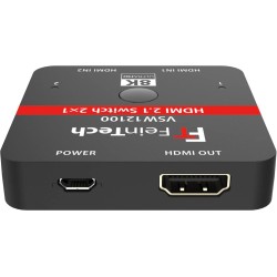 Outlet FeinTech VSW12100 HDMI 2.1 Switch 2 w 1 8K 60Hz 4K 120Hz HDR VRR