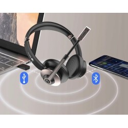 Outlet ZESTAW SŁUCHAWKOWY BEZPRZEWODOWY EARBAY BT782/BT786 Z MIKROFONEM