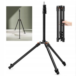 Outlet Statyw Fotograficzny K&F Concept 2m Regulowany Czarny do