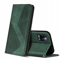 Outlet Etui ZONNAVI do Realme 8 4G, portfel, stojak, zielone