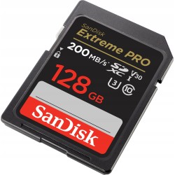 Outlet Karta pamięci Sandisk Extreme Pro SDXC 128GB 200/90 MB/s V30 UHS-I