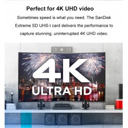 Outlet Karta pamięci Sandisk Extreme Pro SDXC 128GB 200/90 MB/s V30 UHS-I