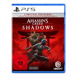 Outlet Assassin's Creed Shadows Edycja Limitowana PlayStation 5 DE PEGI 18