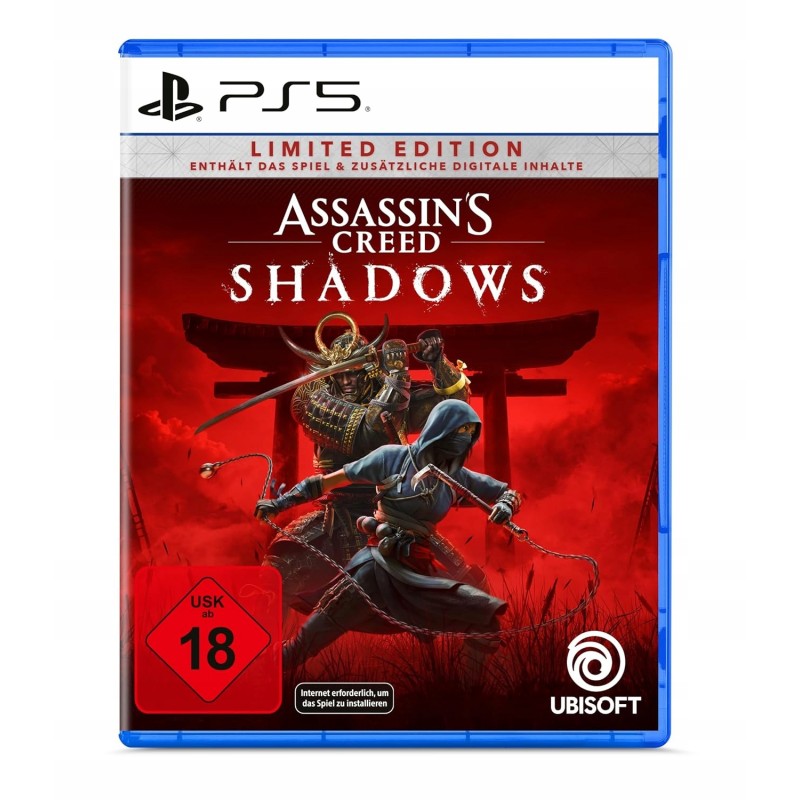 Outlet Assassin's Creed Shadows Edycja Limitowana PlayStation 5 DE PEGI 18