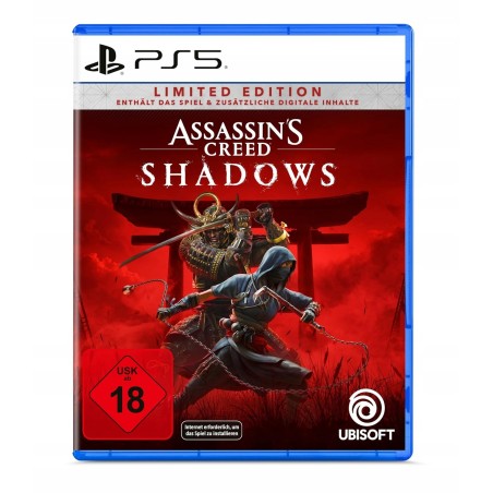 Outlet Assassin's Creed Shadows Edycja Limitowana PlayStation 5 DE PEGI 18