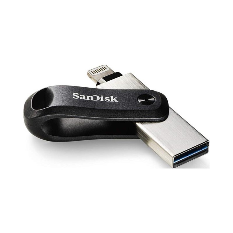 Pendrive SanDisk iXpand Go 128 GB Lightning USB 3.0 czarny