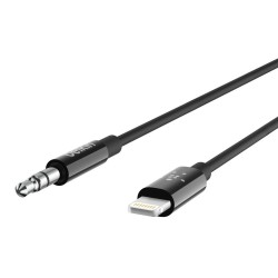 Outlet Belkin Kabel audio Lighting/jack 3.5mm 0,9 m do głośników auta
