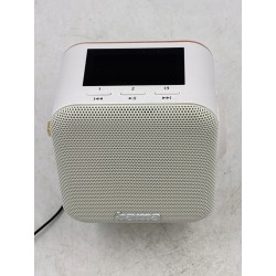 Outlet Radio Hama DAB+ FM z Bluetooth 30 stacji zasilanie sieciowe białe