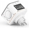 Outlet Radio Hama DAB+ FM z Bluetooth 30 stacji zasilanie sieciowe białe