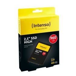 Outlet INTENSO SSD dysk wewnętrzny TOP 960GB 2.5/SATA3/7mm czarny