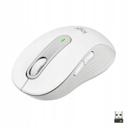 Outlet Logitech Signature M650 Cicha Mysz Bezprzewodowa z Adapterem Biały