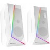 Outlet Zestaw głośników 2.0 Mars Gaming MS7W RGB Bluetooth 5.0+Jack 3.5 20W
