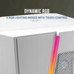 Outlet Zestaw głośników 2.0 Mars Gaming MS7W RGB Bluetooth 5.0+Jack 3.5 20W