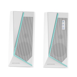 Outlet Zestaw głośników 2.0 Mars Gaming MS7W RGB Bluetooth 5.0+Jack 3.5 20W