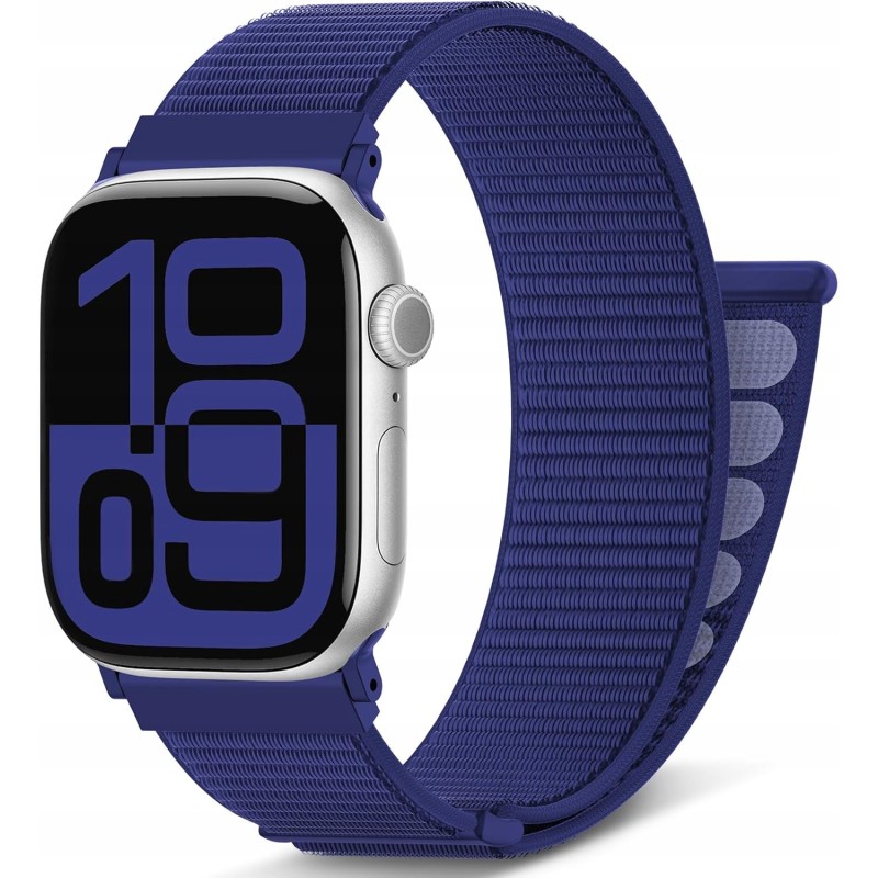 Outlet AMSKY Nylonowy sportowy pasek na rzepy kompatybilny z Apple Watch