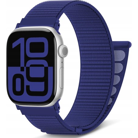 Outlet AMSKY Nylonowy sportowy pasek na rzepy kompatybilny z Apple Watch