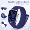 Outlet AMSKY Nylonowy sportowy pasek na rzepy kompatybilny z Apple Watch
