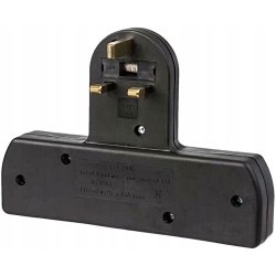 Outlet Adapter Invero 3-drożny rozdzielacz gniazda 13A UK