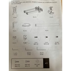 Outlet 2direct GmbH LogiLink Aluminiowy uchwyt na 3 Monitory 17-27"