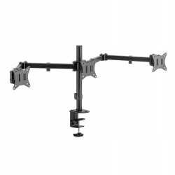Outlet 2direct GmbH LogiLink Aluminiowy uchwyt na 3 Monitory 17-27"
