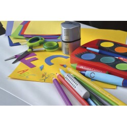 Outlet Temperówka elektryczna manualna Faber-Castell na ołowki i kredyki