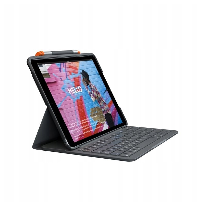 Outlet KLAWIATURA ETUI LOGITECH Slim Folio DO APPLE IPAD 7 GEN/8 GEN/9 GEN
