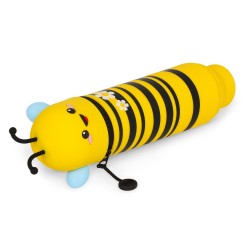 Outlet Piórnik Tuba Motyw Pszczoły na Długopisy 6,3x22cm Legami Zółty