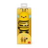 Outlet Piórnik Tuba Motyw Pszczoły na Długopisy 6,3x22cm Legami Zółty
