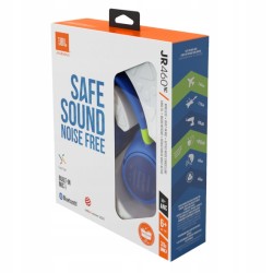 Outlet Słuchawki bezprzewodowe wokółuszne JBL JR460NC ANC niebieski