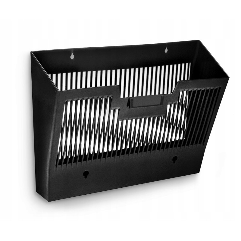 Outlet Kosz ścienny CEP 1001230011 Basics 36x25,7x9,5cm czarny