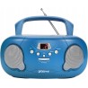 Outlet Boombox Radio sieciowe AM FM GROOV-E GV-PS733 Bluetooth CD Niebieski