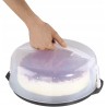 Outlet Xavax Pudełko do Transportu Ciasta Przeźroczysty Czarny ø 31.5 cm