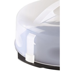 Outlet Xavax Pudełko do Transportu Ciasta Przeźroczysty Czarny ø 31.5 cm