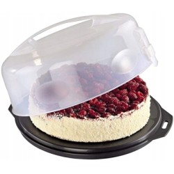 Outlet Xavax Pudełko do Transportu Ciasta Przeźroczysty Czarny ø 31.5 cm