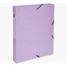 Outlet Exacompta 59550E Pudełko na dokumenty EXABOX z gumkami grzbiet 25 mm