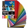 Outlet Papier kolorowy A4 120g brystol zestaw 20 kolorów 99 sztuk