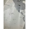 Outlet R3399 Envami Mapa świata zdrapka 68x43cm dekoracja po angielsku