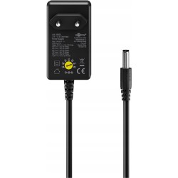 Outlet Zasilacz regulowany uniwersalny 3V 12V 1A USB-C DC 11 końcówek