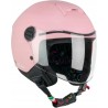 CGM Kask otwarty 261A MINI MONO matowy - różowy