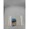 Outlet Nicpro 2 sztuki dwustronna mini tablica suchościeralna 22x30 cm