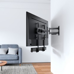 Outlet Aisens SPK01U-189 uniwersalna stalowa podpórka do soundbara 44x437