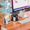Outlet HANNELORE Wsuwana listwa elektryczna Blatowa 3x gniazdka 3680W USB