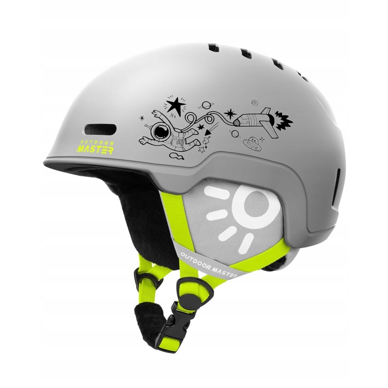 Outlet Kask Narciarski Dziecięcy Reindeers In-Mold, 12 Wentylacji,
