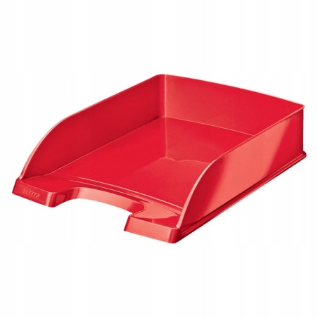 Outlet Szuflada Kuweta na Dokumenty A4 LEITZ WOW 255 x 70mm czerwona