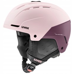 Kask narciarski Uvex Stance - powder/plum matt 51-55 cm