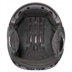 Kask narciarski Uvex Stance - powder/plum matt 51-55 cm