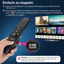 Outlet Zamiennik Pilota Voice Magic do telewizorów LG UHD OLED 8K i 4K