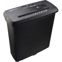 Outlet Niszczarka Amazon Basics S120-D 8 na Arkusze A4 płyty CD Karty