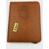 Outlet Leathario organizer format A4 padfolio teczka 32,7×25,7×2 cm brązowa
